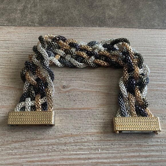 VINTAGE Mesh Braided Women's Bracelet - Picture 9 of 9